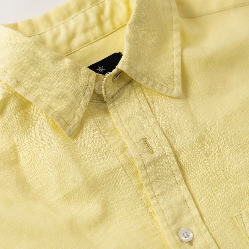 TNOC THE SHIRT SHORT SLEEVE BIG SHAPE LINEN