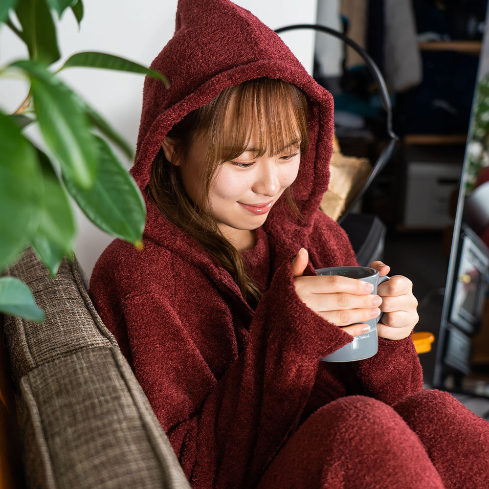 TNOC THE ROOM WEAR-FB HOODIE ZIPUP