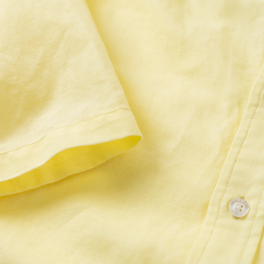 TNOC THE SHIRT SHORT SLEEVE BIG SHAPE LINEN