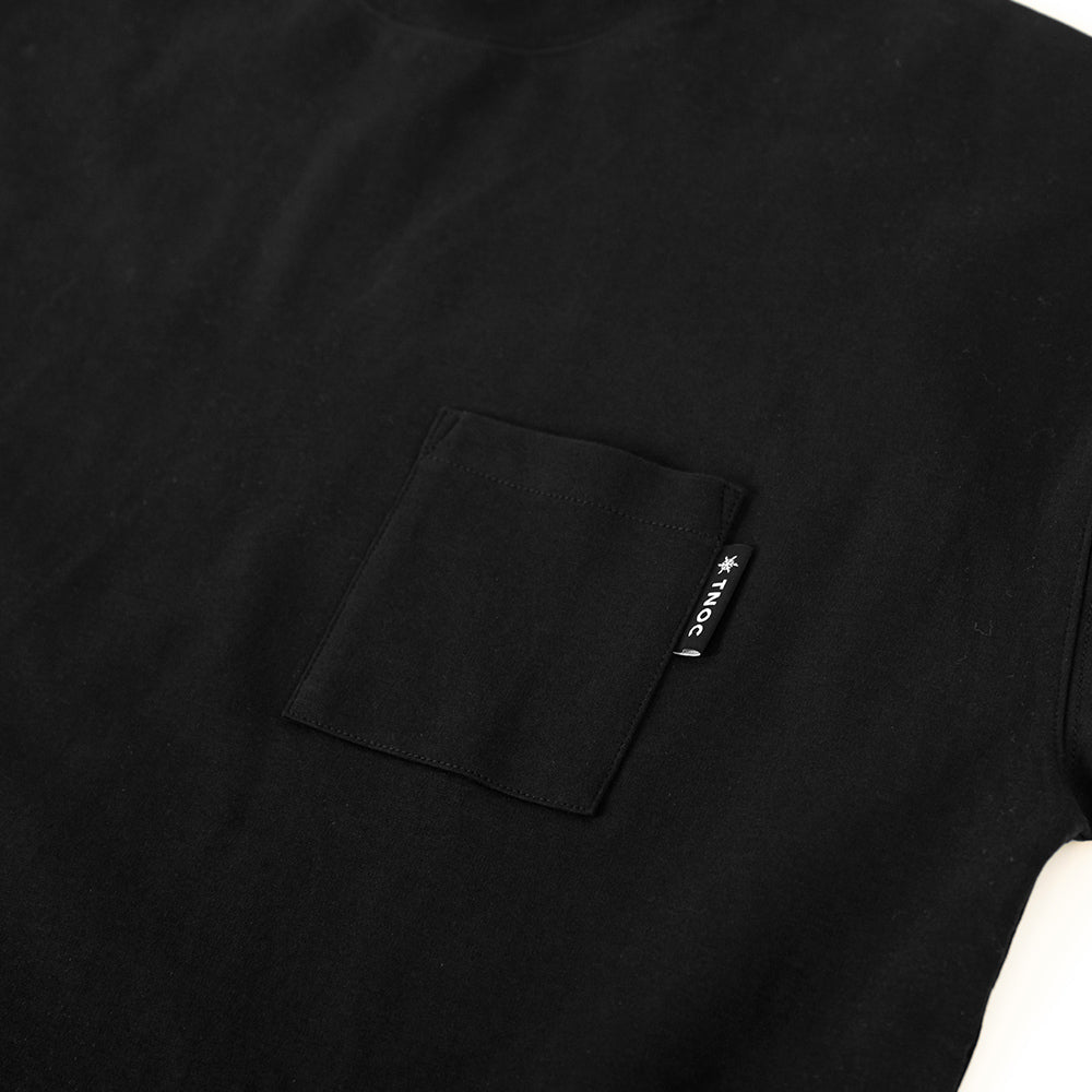 TNOC THE TEE PONTE / BLACK POCKET