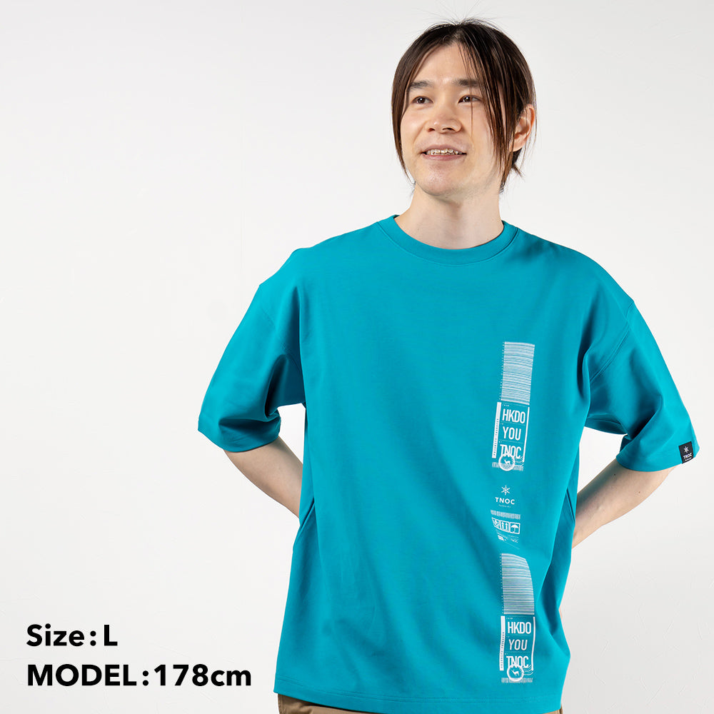 TNOC THE TEE PONTE / LAKE BLUE POCKET