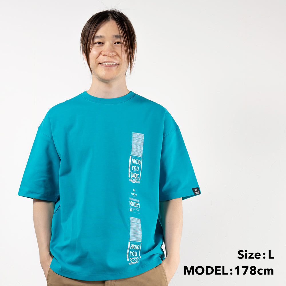 TNOC THE TEE PONTE / LAKE BLUE POCKET