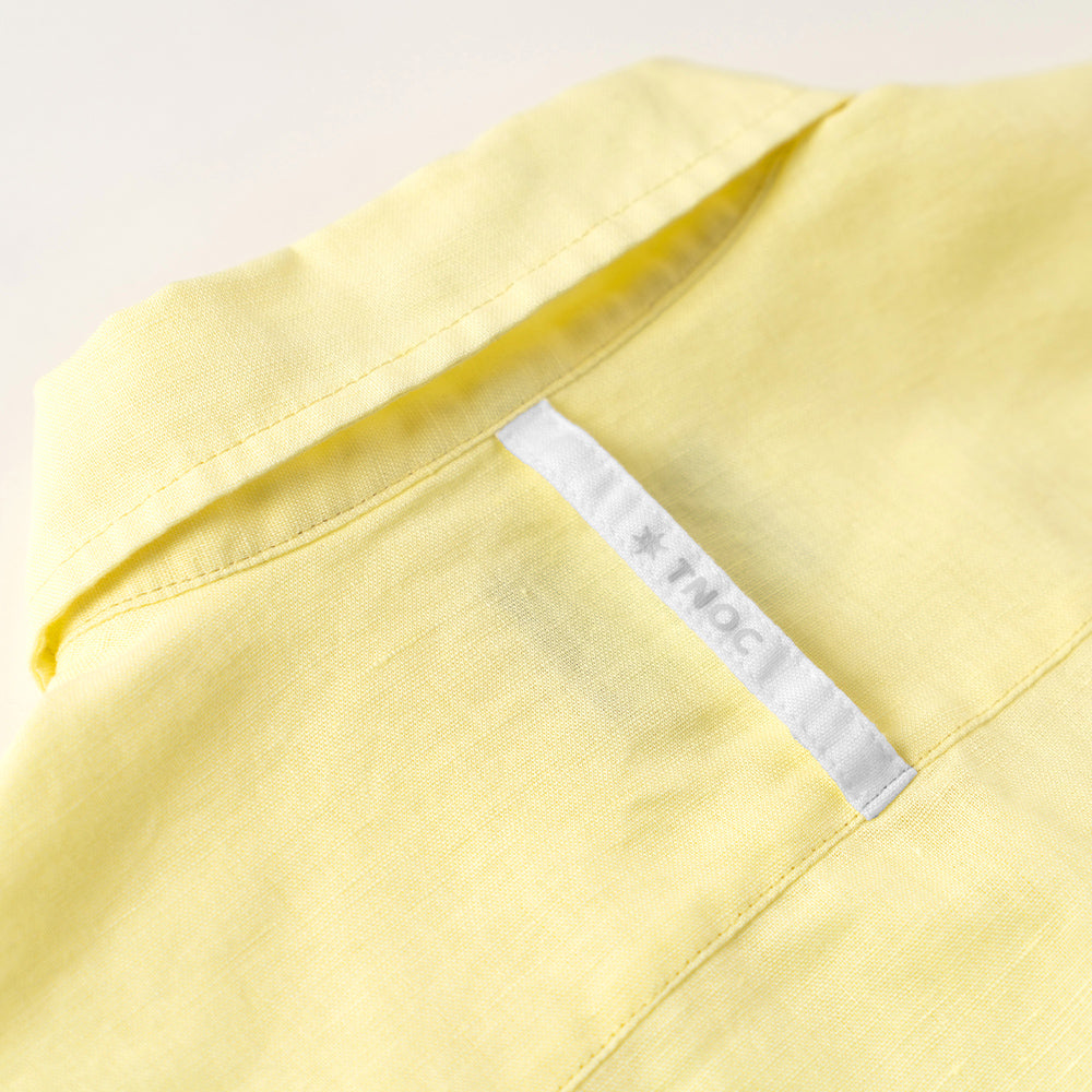 TNOC THE SHIRT SHORT SLEEVE BIG SHAPE LINEN