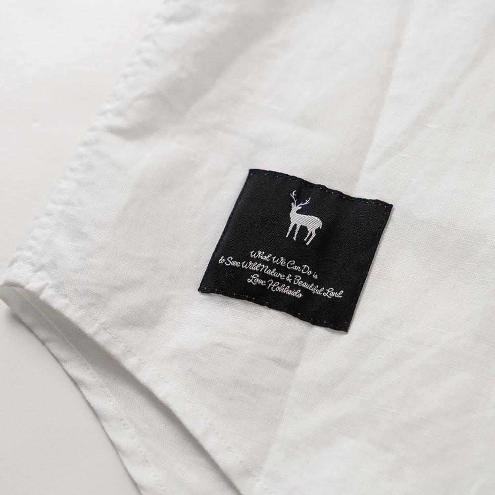 TNOC THE SHIRT SHORT SLEEVE BIG SHAPE LINEN