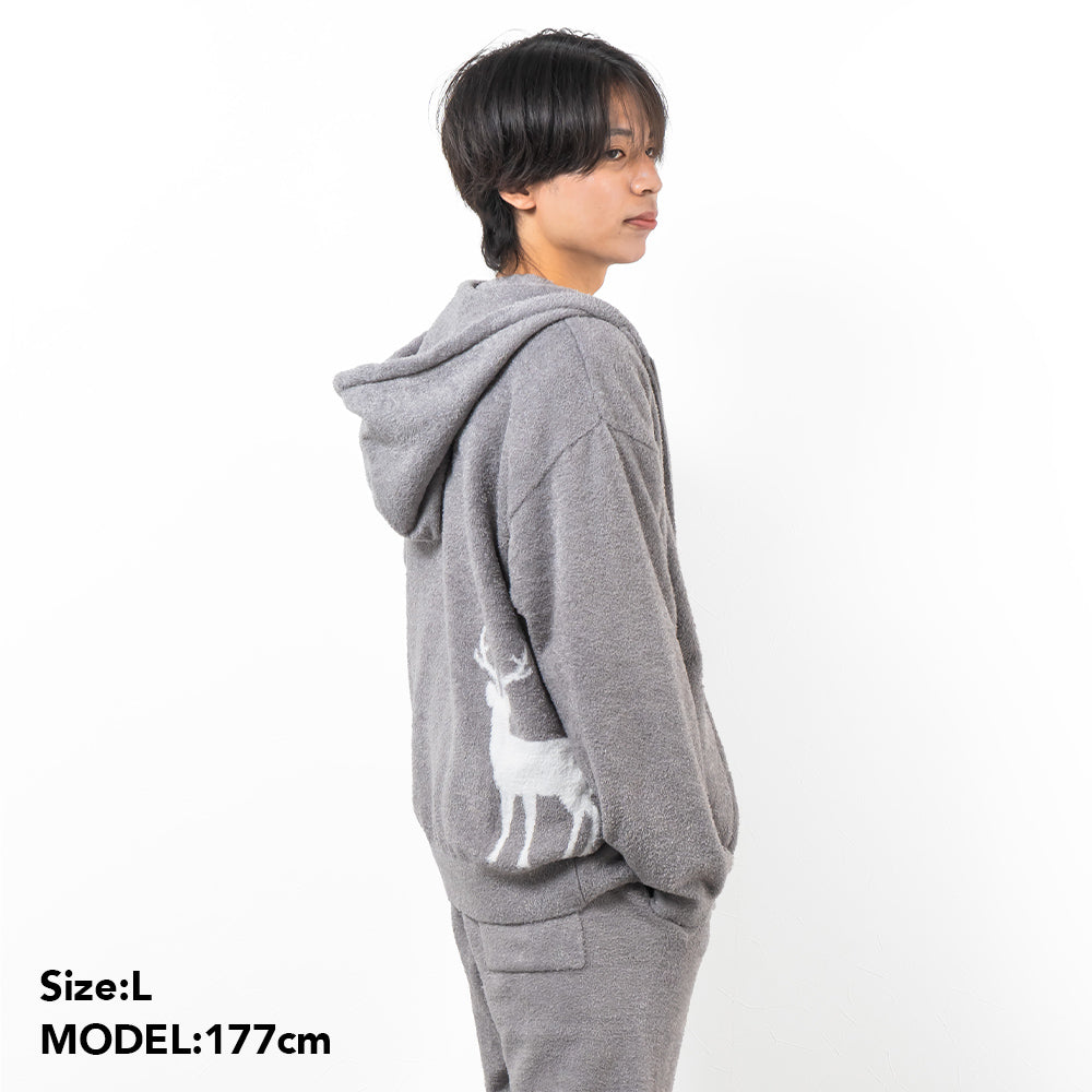 TNOC THE ROOM WEAR-FB HOODIE ZIPUP
