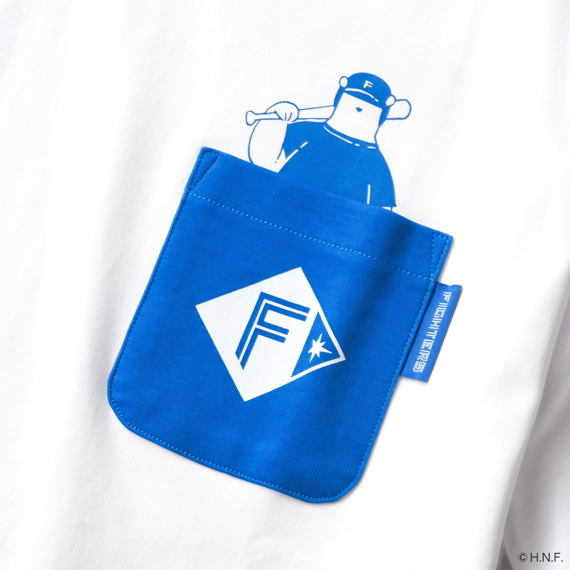 F/MODE TNOC THE TEE PONTE / BEAR BATTER ON DECK R-POCKET
