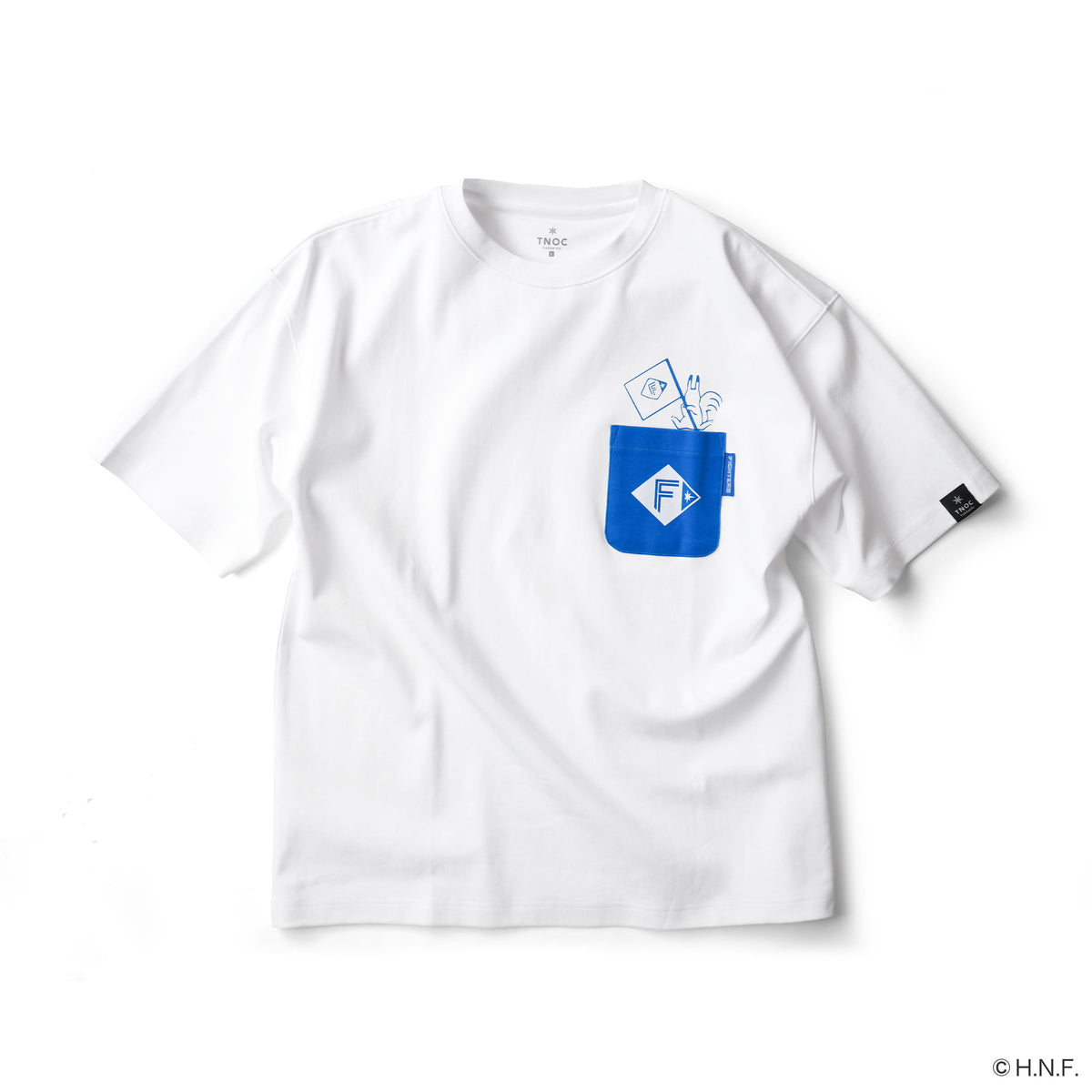 F/MODE TNOC THE TEE PONTE / WAVE FLAG EZORIS R-POCKET