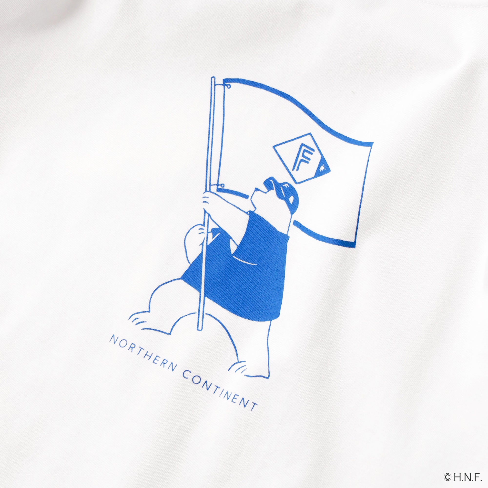 F/MODE TNOC THE TEE2 / WAVE FLAG BEAR