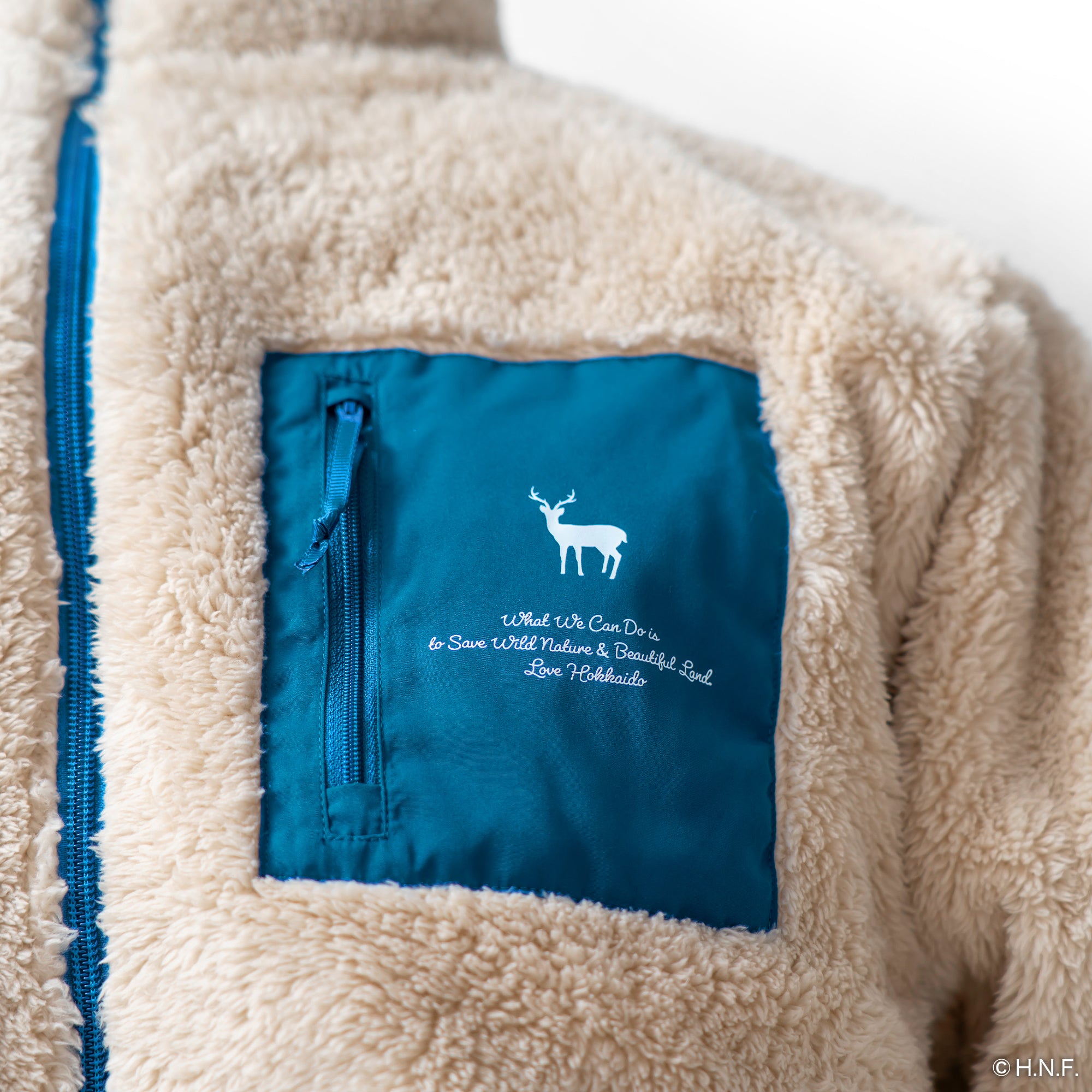 F/MODE TNOC THE FLEECE HOODIE ZIPUP2.5