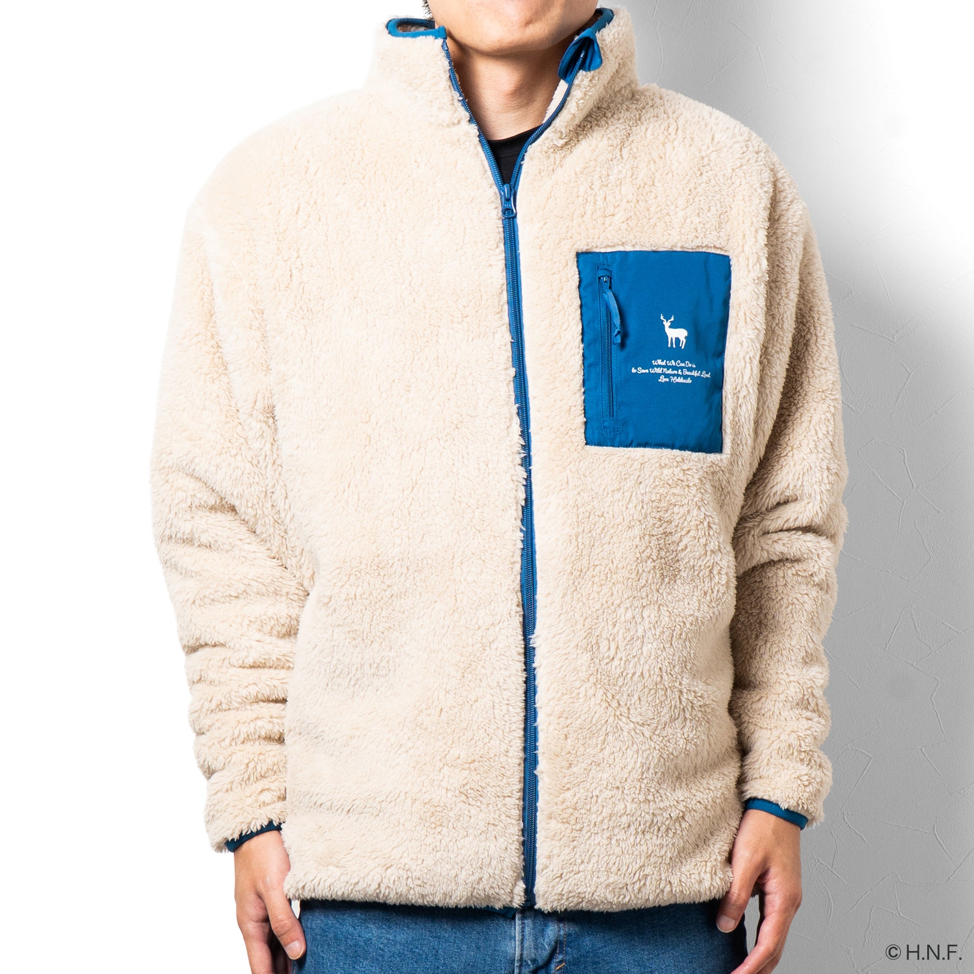 F/MODE TNOC THE FLEECE ZIPUP2