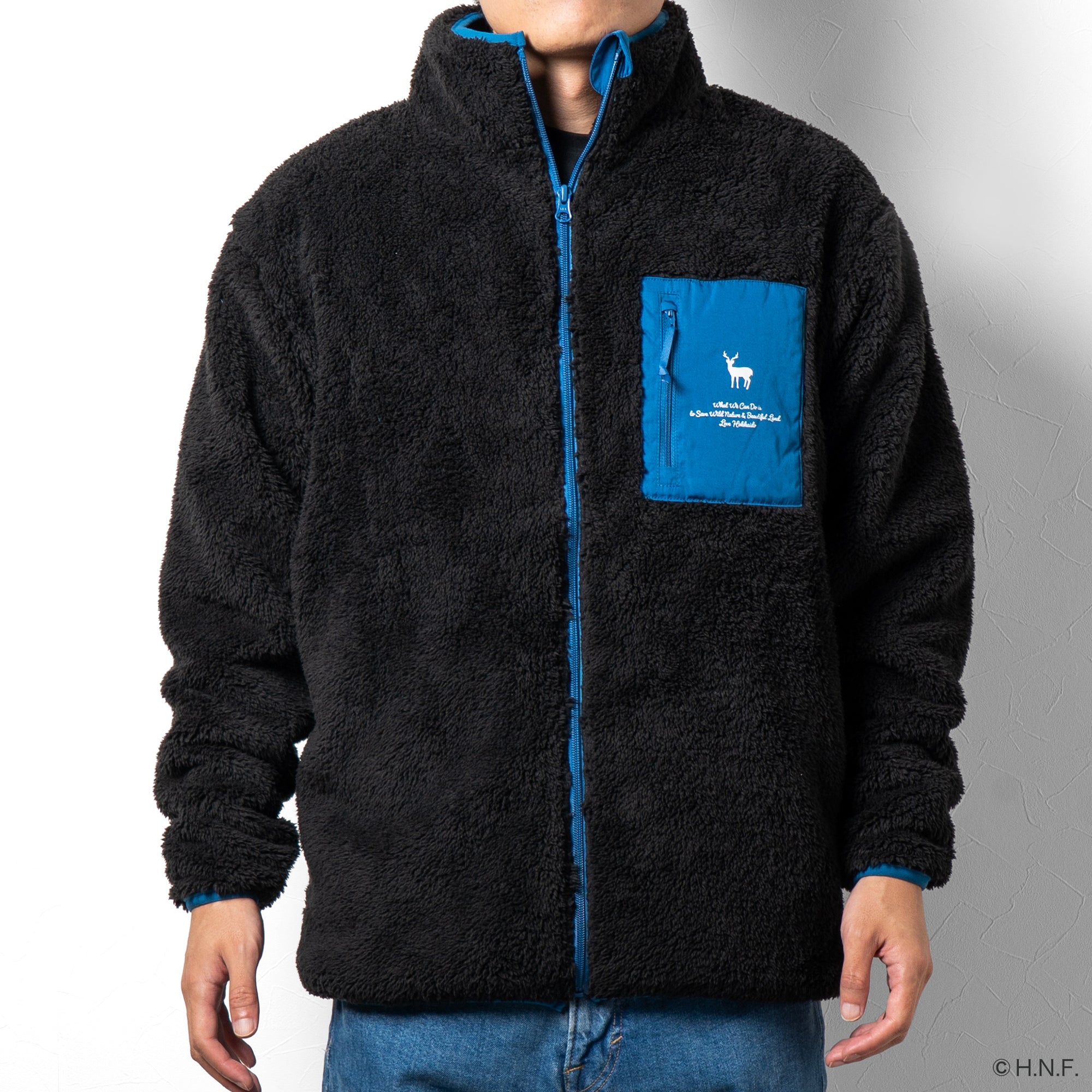 F/MODE TNOC THE FLEECE ZIPUP2