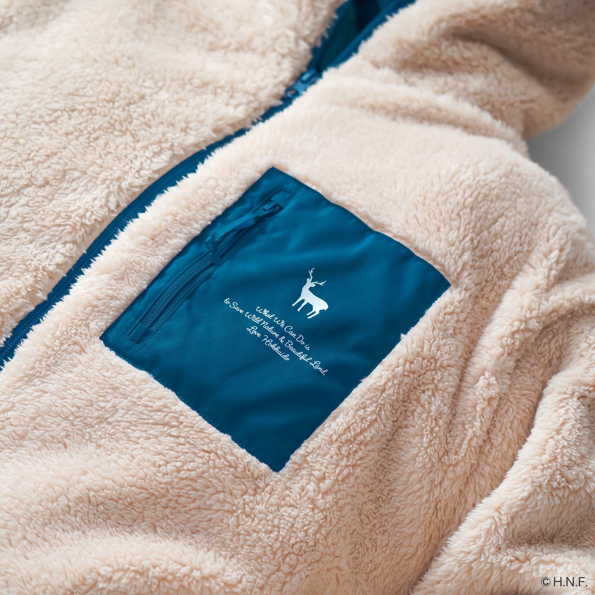F/MODE TNOC THE FLEECE HOODIE ZIPUP2.5