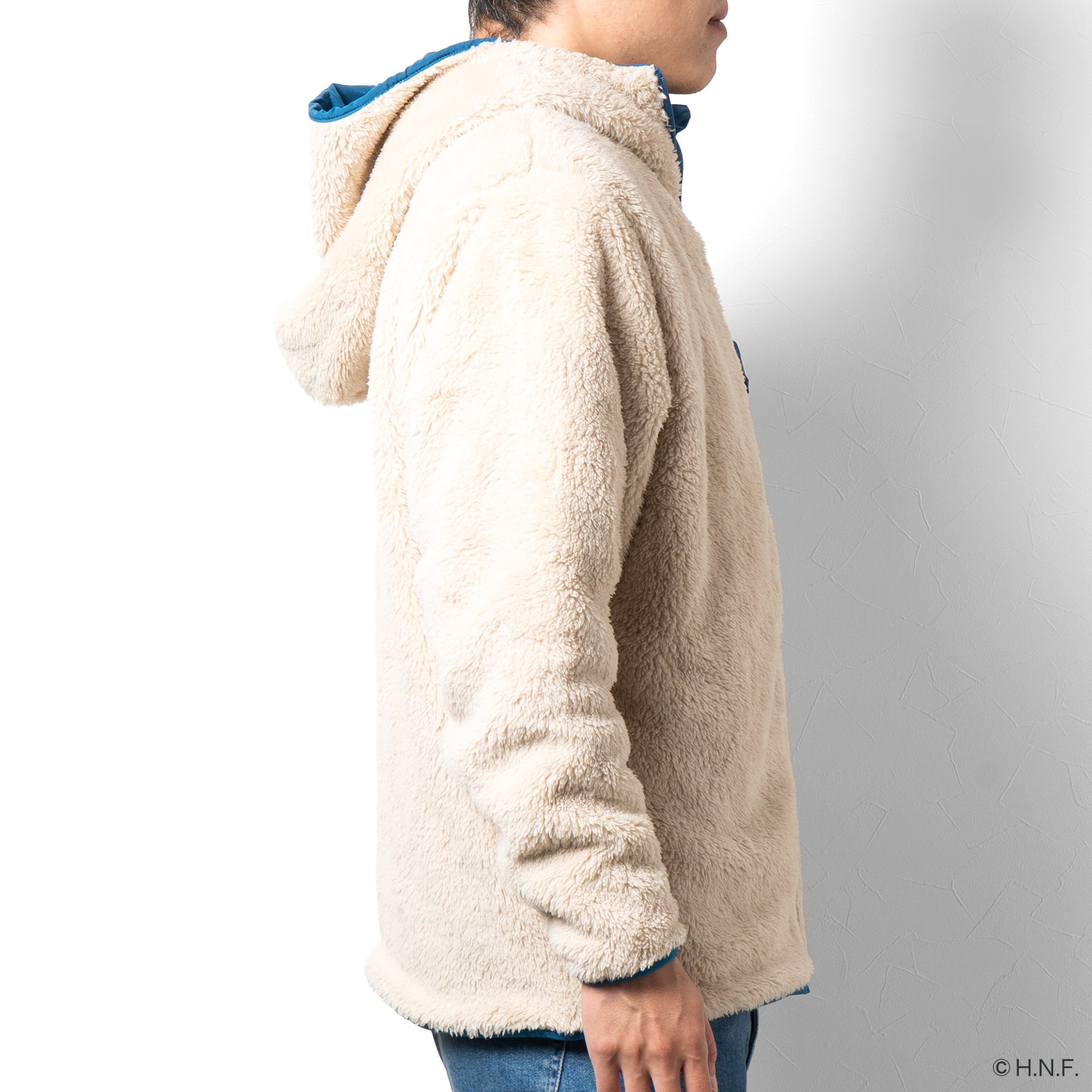 F/MODE TNOC THE FLEECE HOODIE ZIPUP2.5
