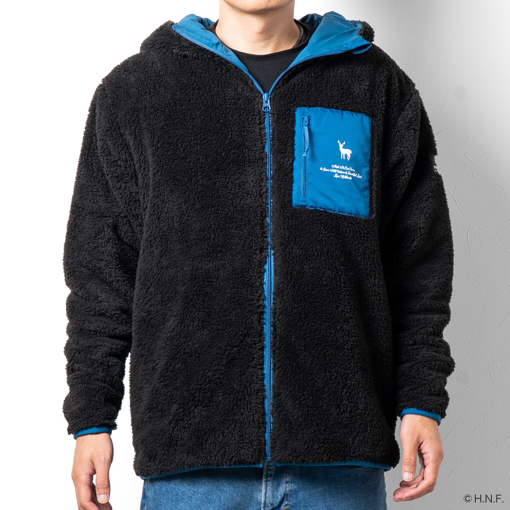 F/MODE TNOC THE FLEECE HOODIE ZIPUP2.5