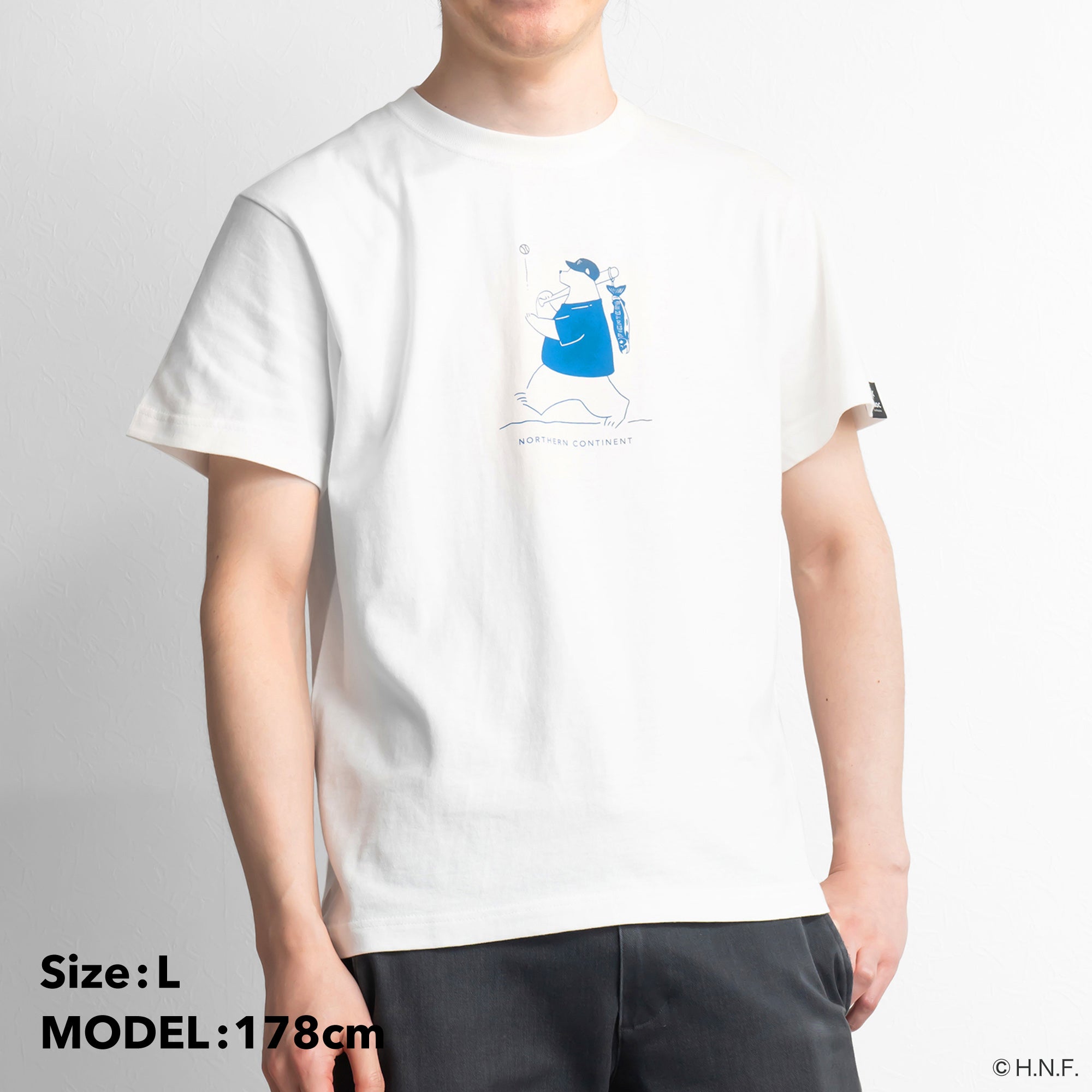 F/MODE TNOC THE TEE / BEAR IN BALLPARK