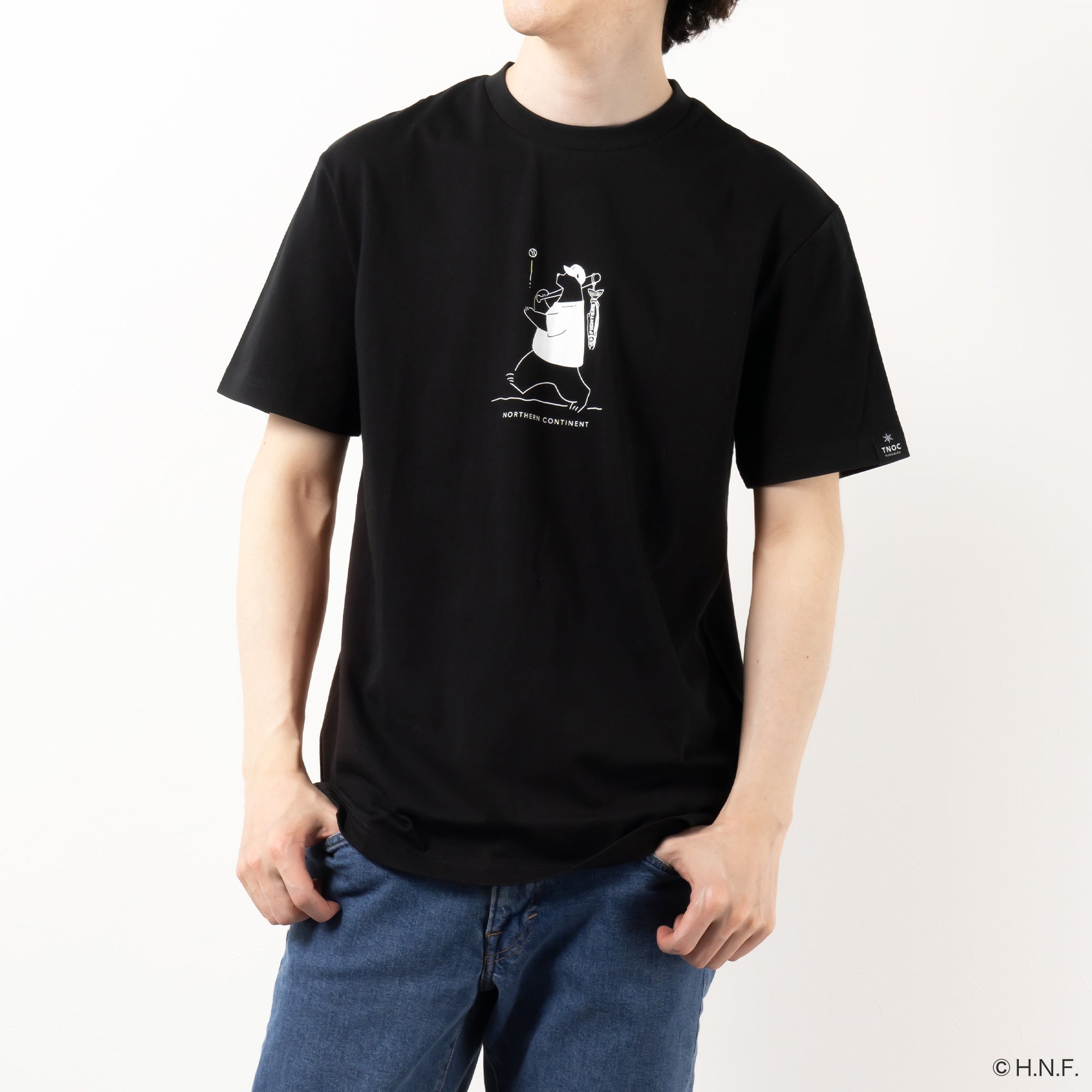 F/MODE TNOC THE TEE / BEAR IN BALLPARK