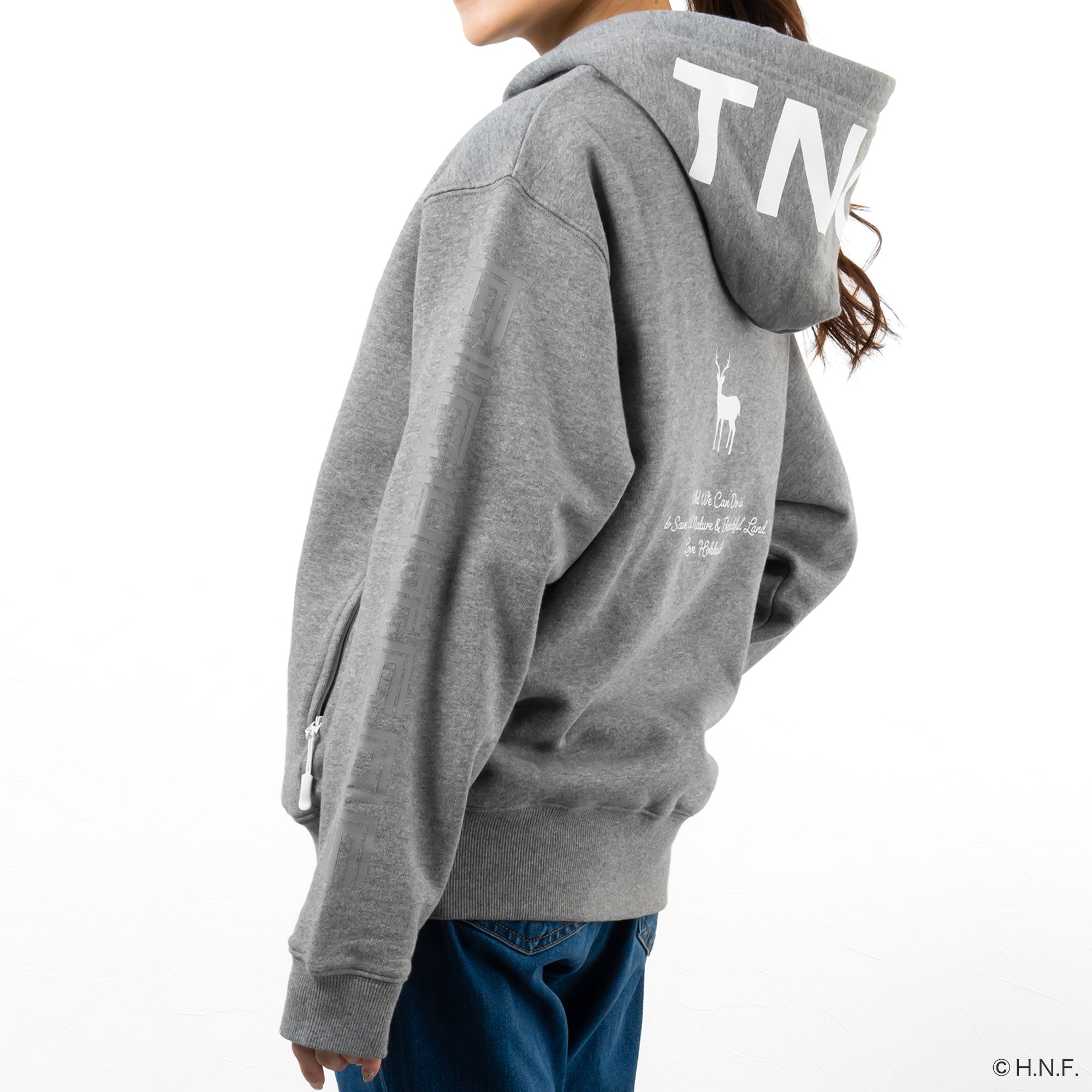 F/MODE TNOC THE HOODIE ZIPUP-YT2