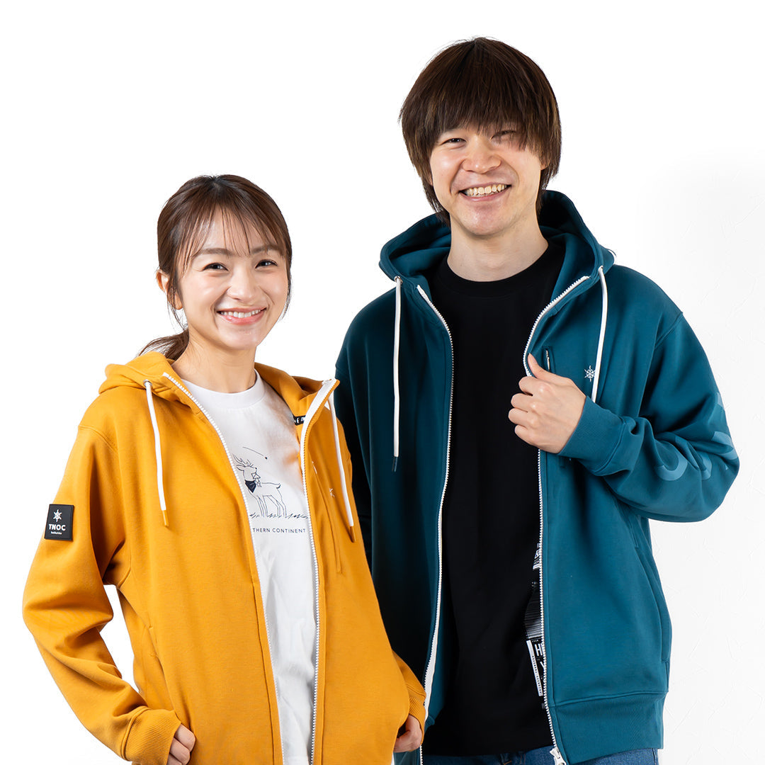 TNOC THE HOODIE ZIPUP-YT3/EZOSIKA