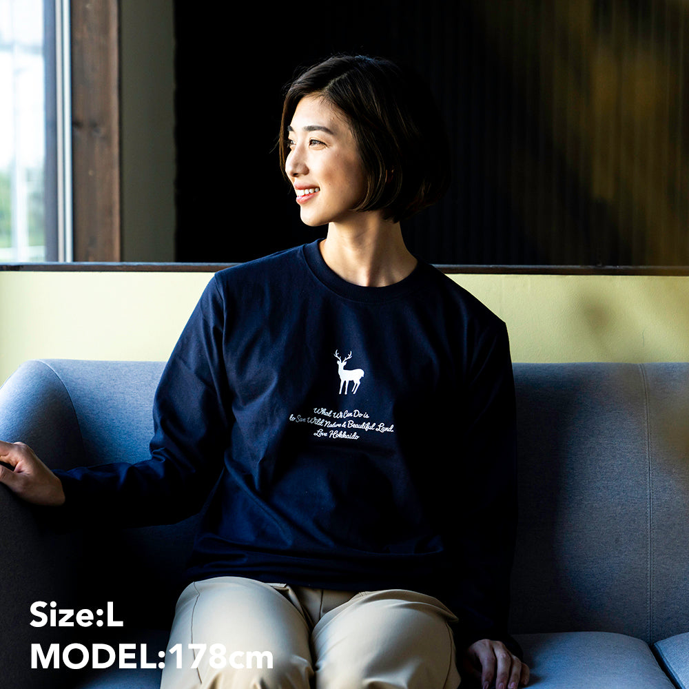 TNOC THE TEE LONG SLEEVE / EZOSIKA