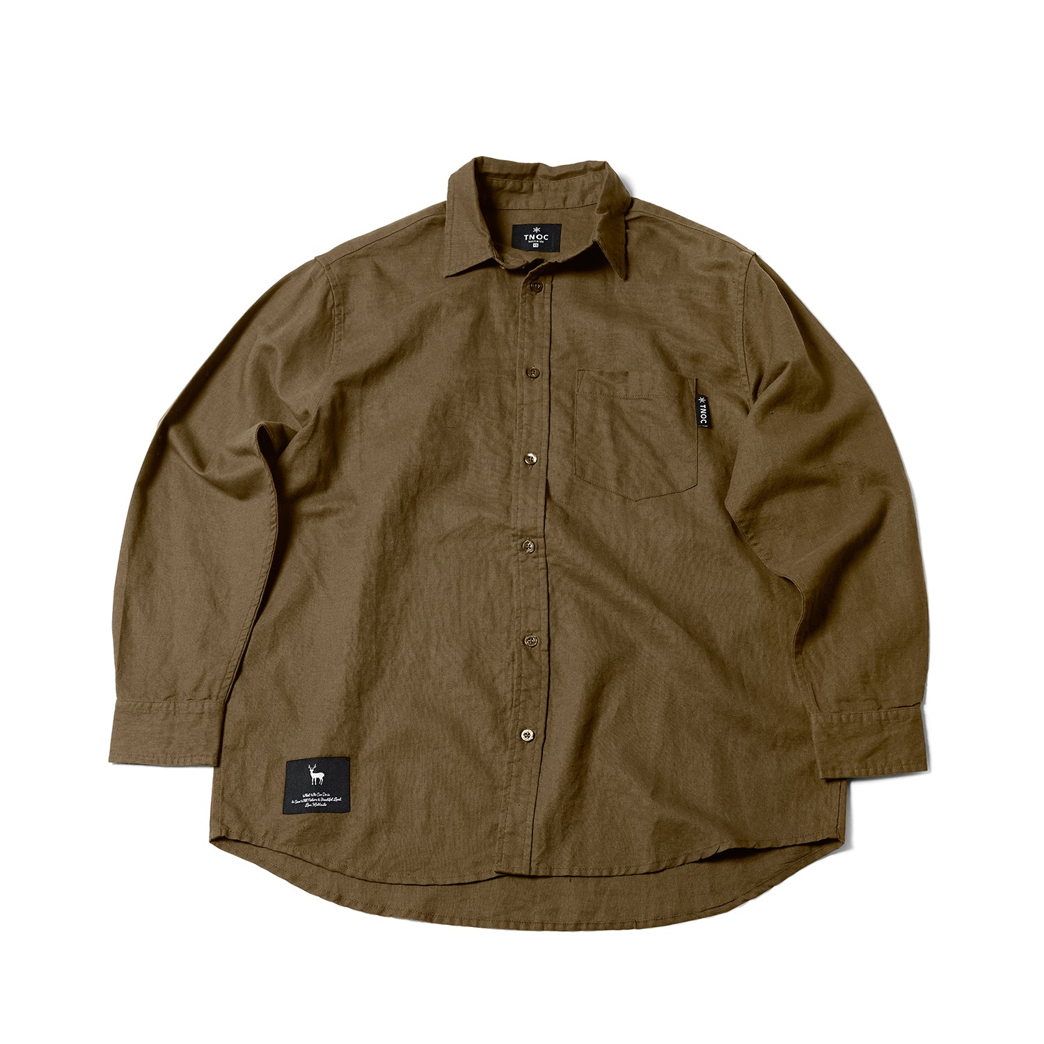 TNOC THE SHIRT BIG SHAPE LINEN