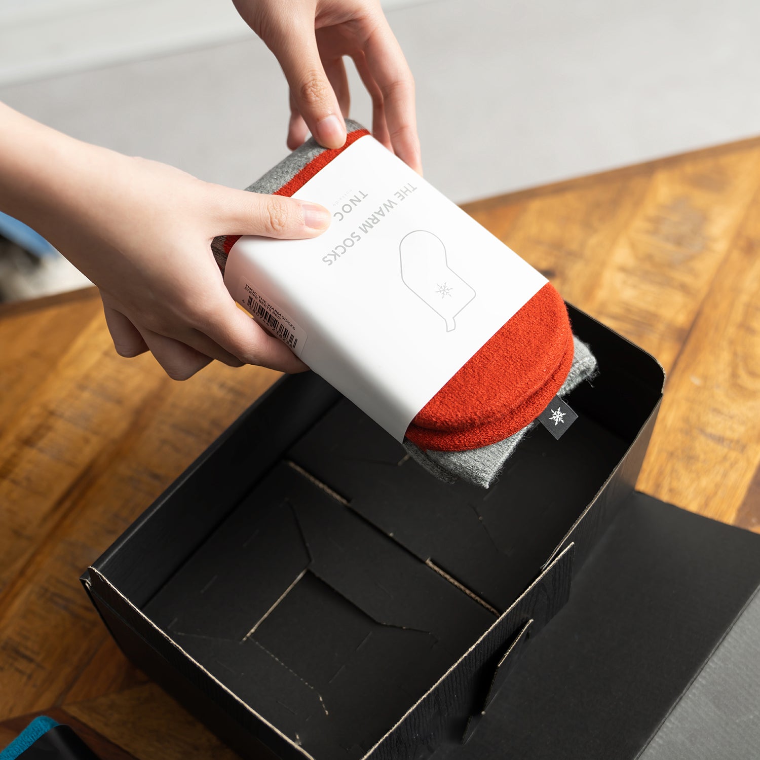 【選べるソックス2足ギフトセット】TNOC THE WARM SOCKS