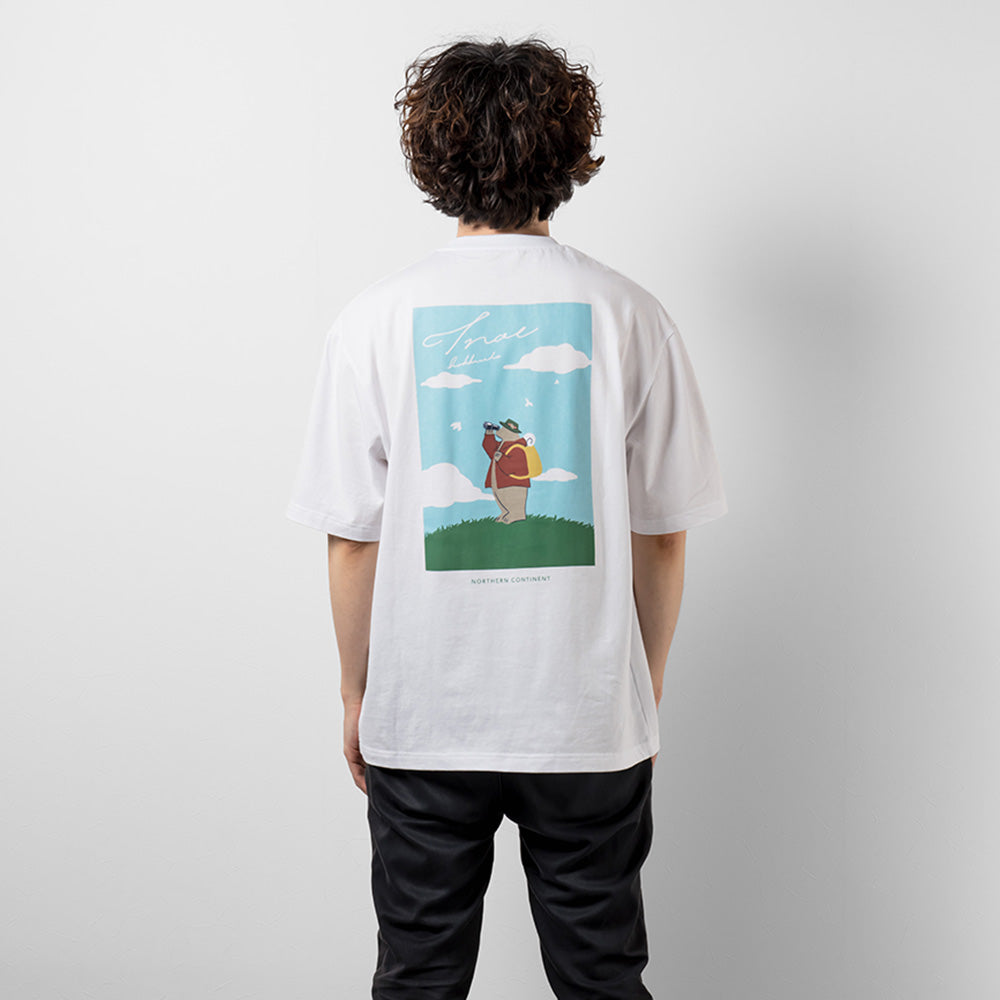 TNOC THE TEE BIG SHAPE / BACK PRINT HIKING BEAR