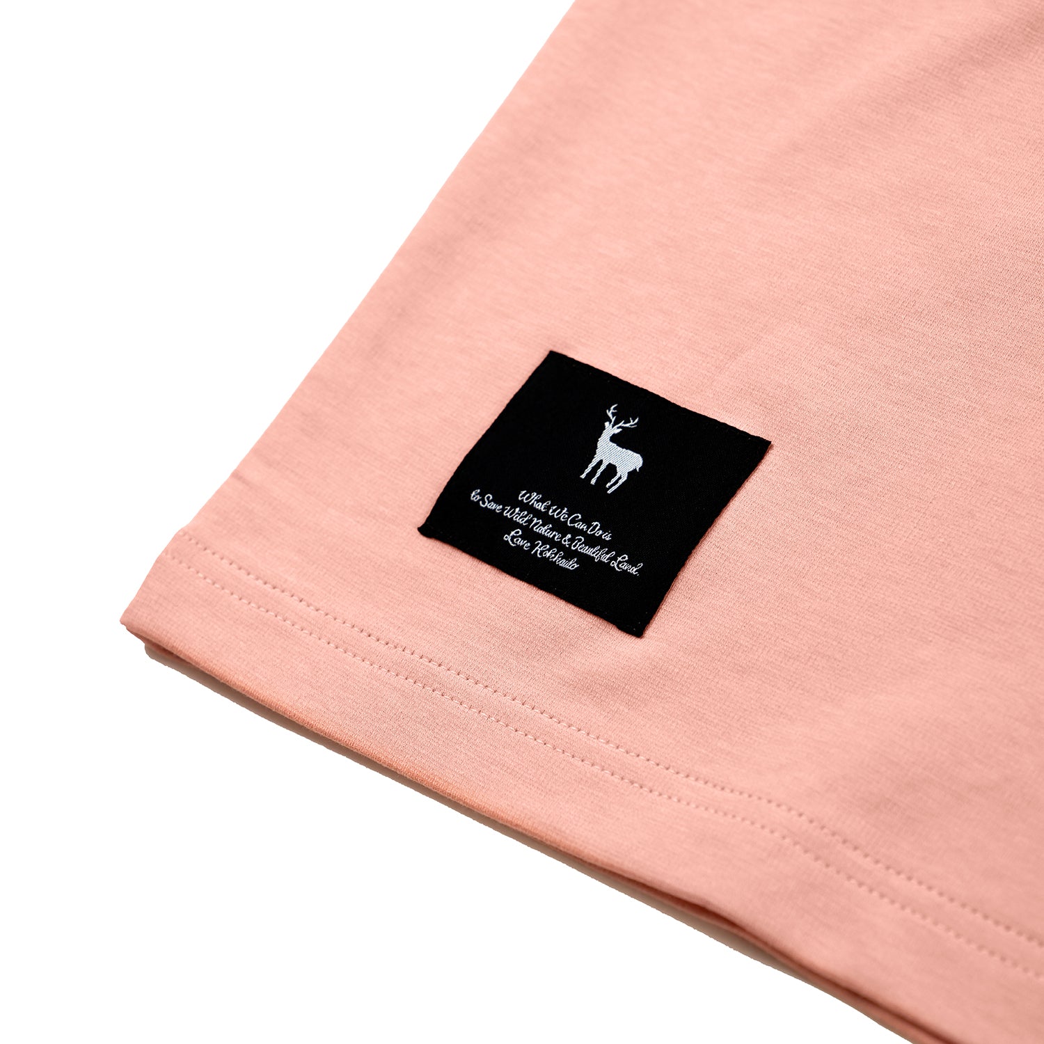 TNOC THE TEE PONTE / SALMON PINK POCKET