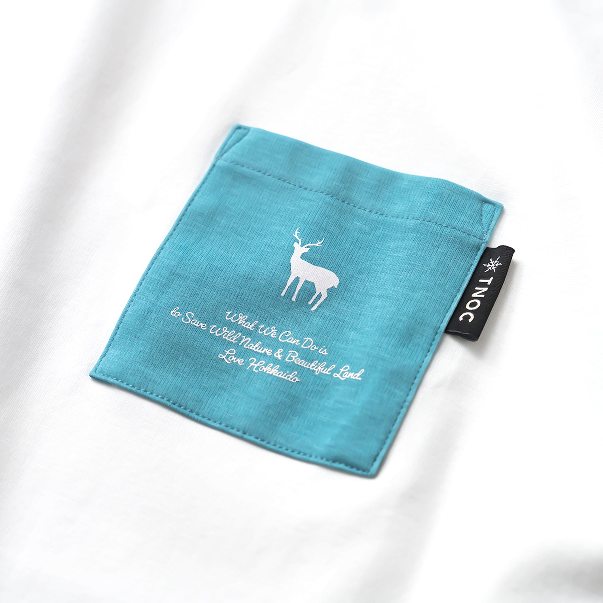 TNOC THE TEE PONTE / SKY BLUE POCKET