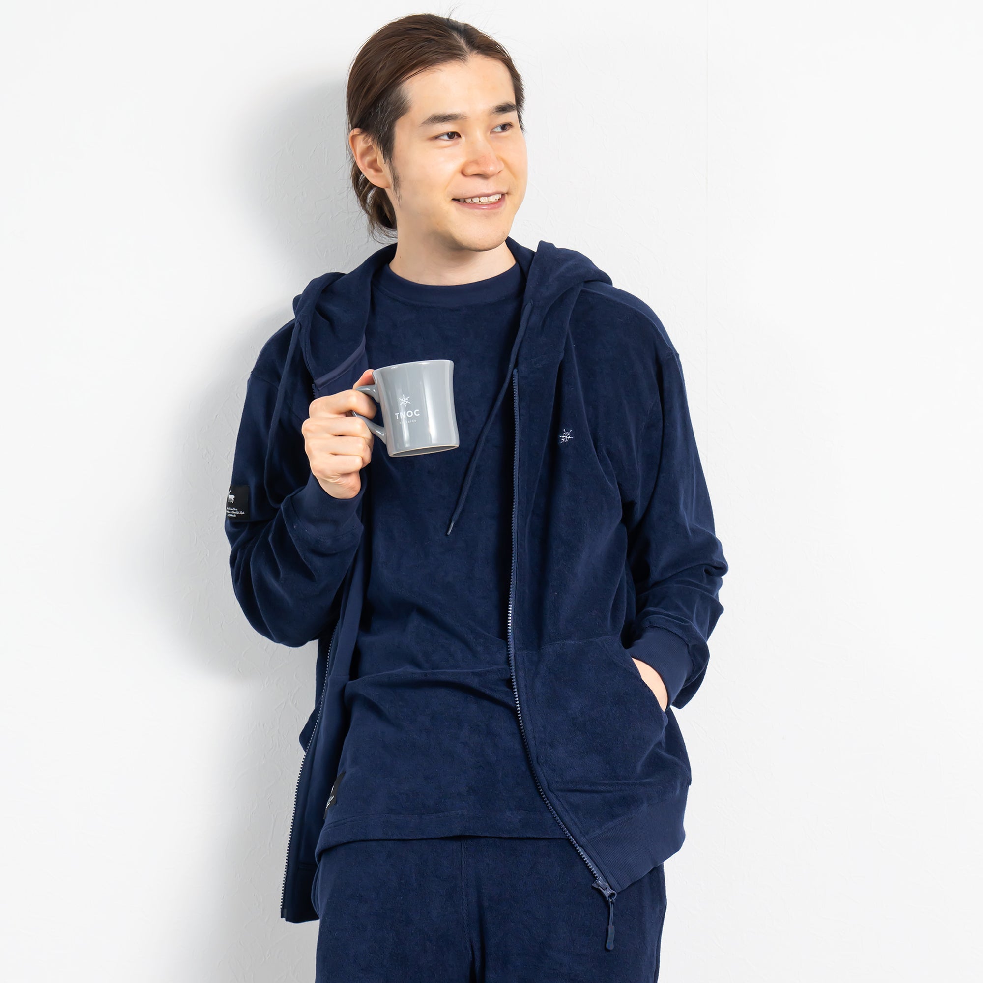 TNOC THE ROOM WEAR PILE HOODIE