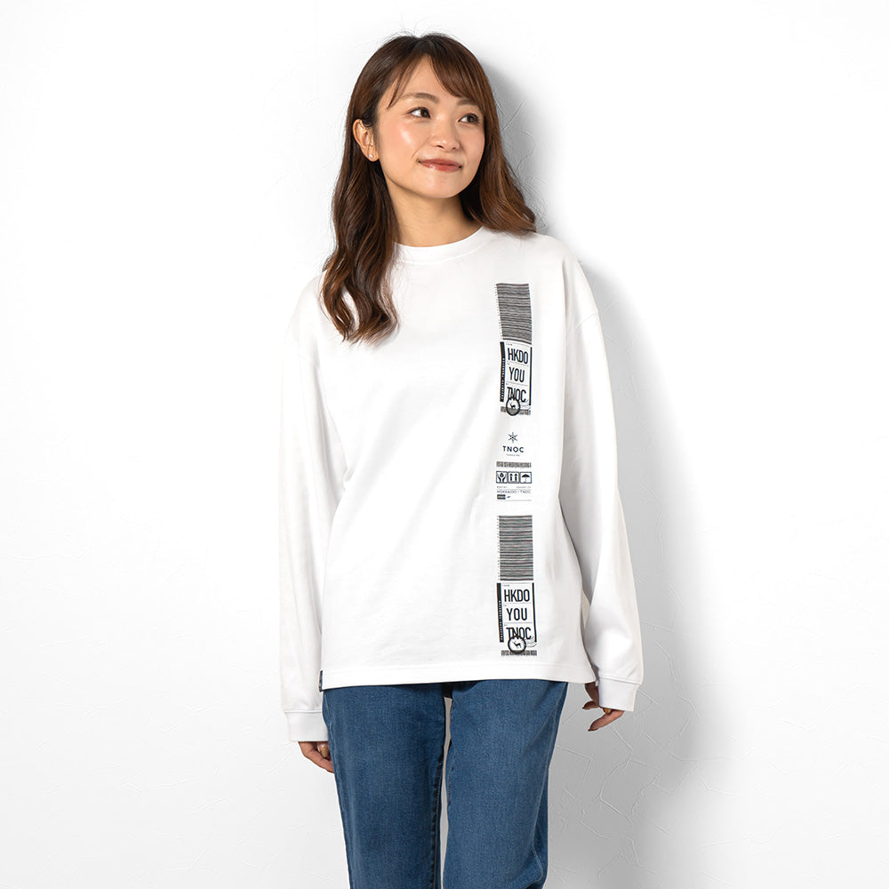 TNOC THE TEE LONG SLEEVE PONTE / FLIGHT TAG