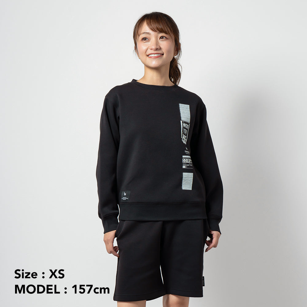 TNOC THE CREW NECK-AK / FLIGHT TAG