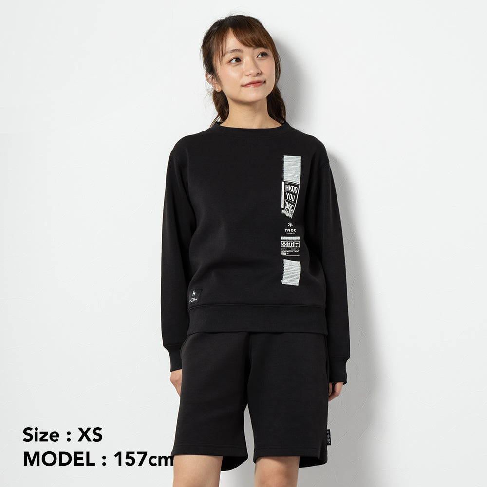 TNOC THE CREW NECK-AK / FLIGHT TAG