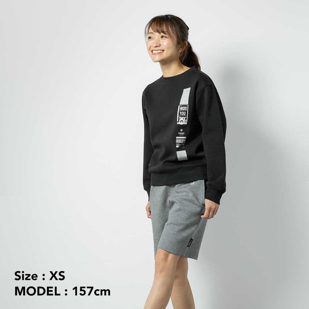 TNOC THE CREW NECK-AK / FLIGHT TAG