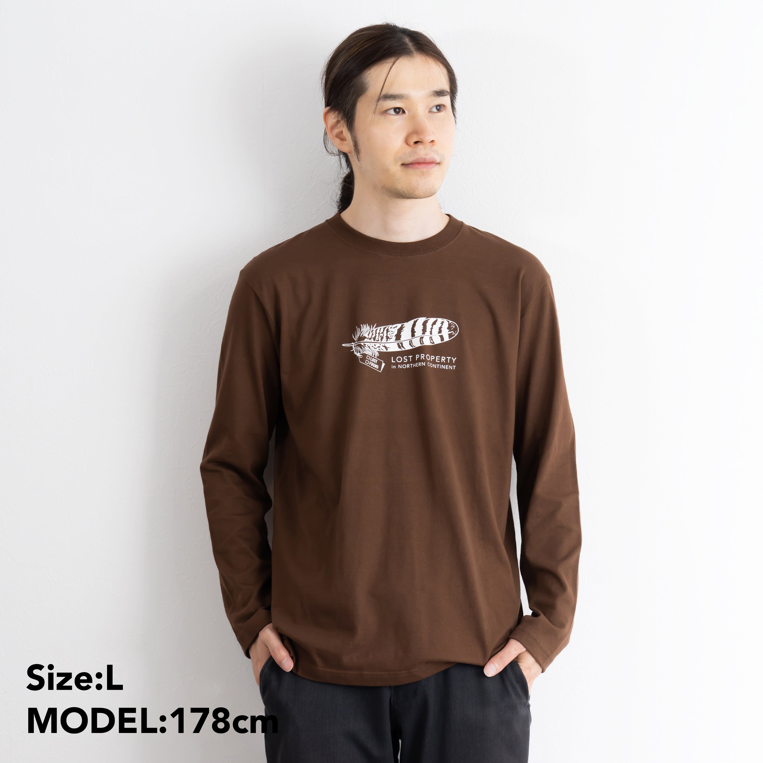 TNOC THE TEE LONG SLEEVE / OWL FEATHER
