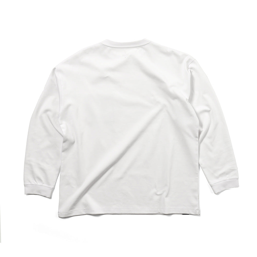 TNOC THE TEE LONG SLEEVE PONTE / LEAF GREEN POCKET