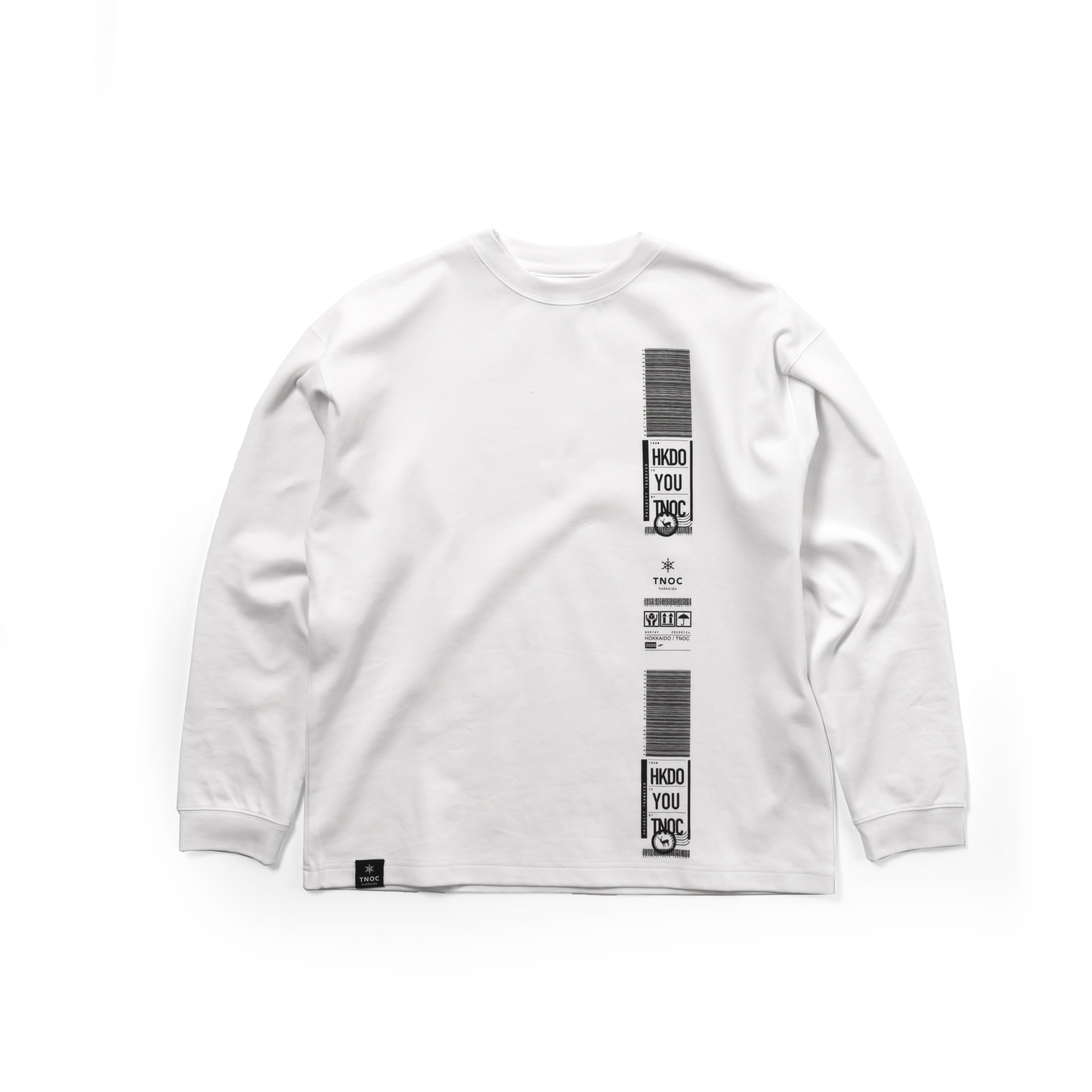 TNOC THE TEE LONG SLEEVE PONTE / FLIGHT TAG