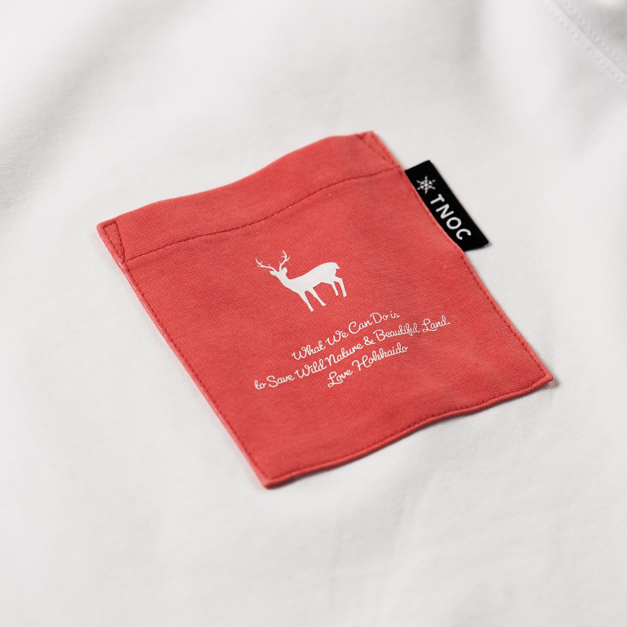 TNOC THE TEE LONG SLEEVE PONTE / BEETS RED POCKET
