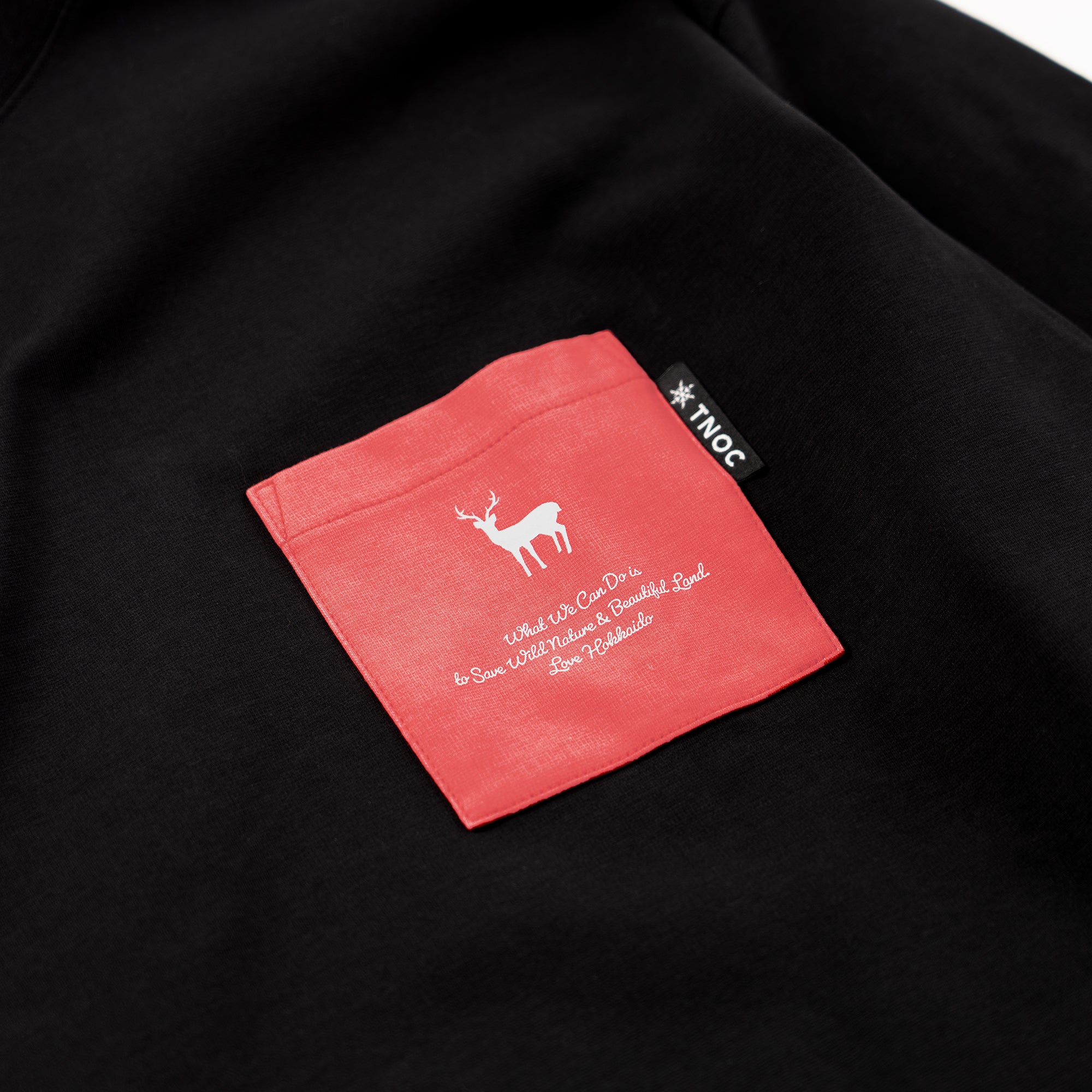 TNOC THE TEE LONG SLEEVE PONTE / BEETS RED POCKET
