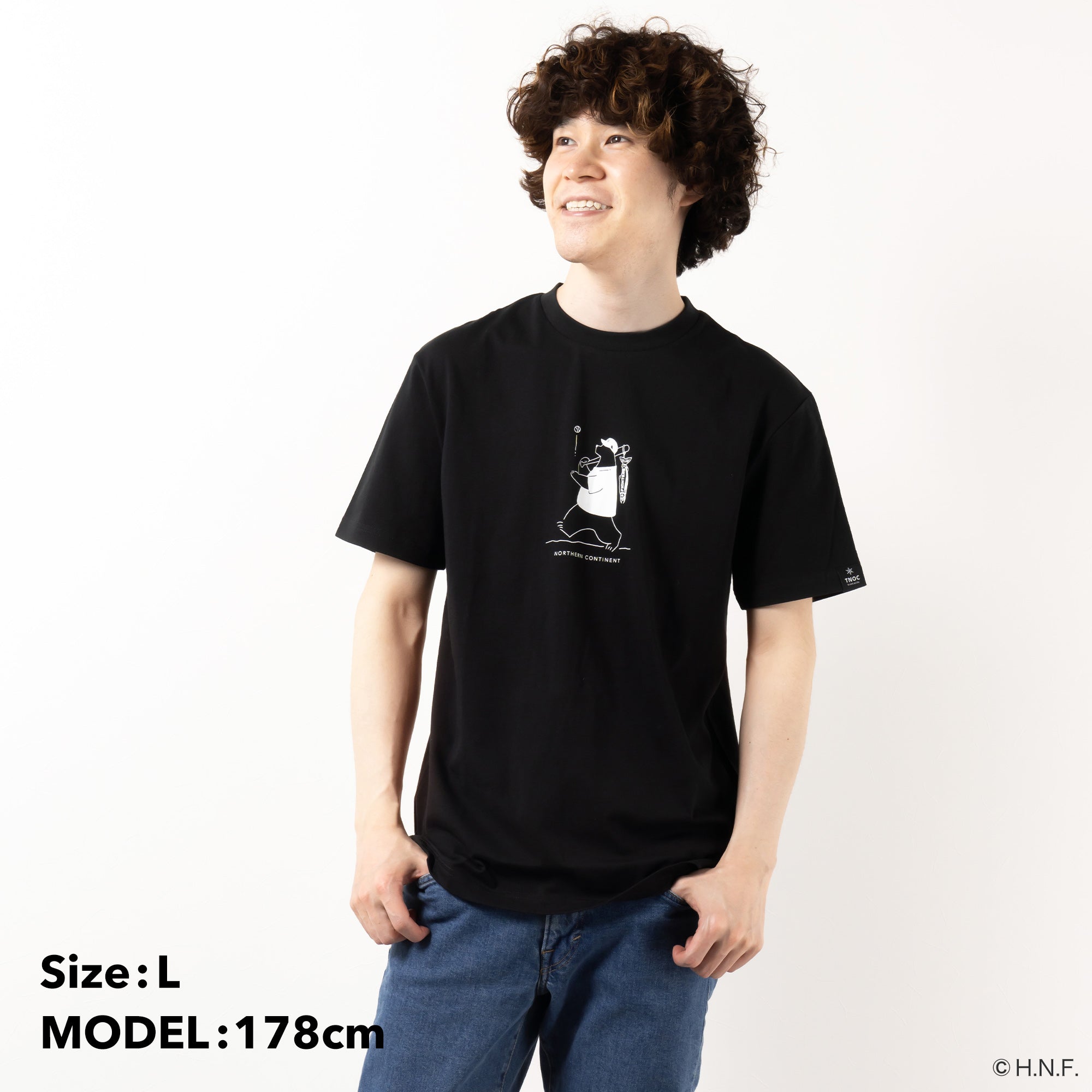 F/MODE TNOC THE TEE / BEAR IN BALLPARK