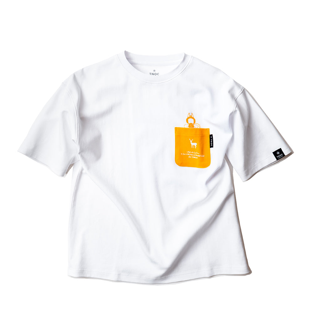 TNOC THE TEE PONTE NORTHERN CONTINENT R-POCKET SNOW WHITE