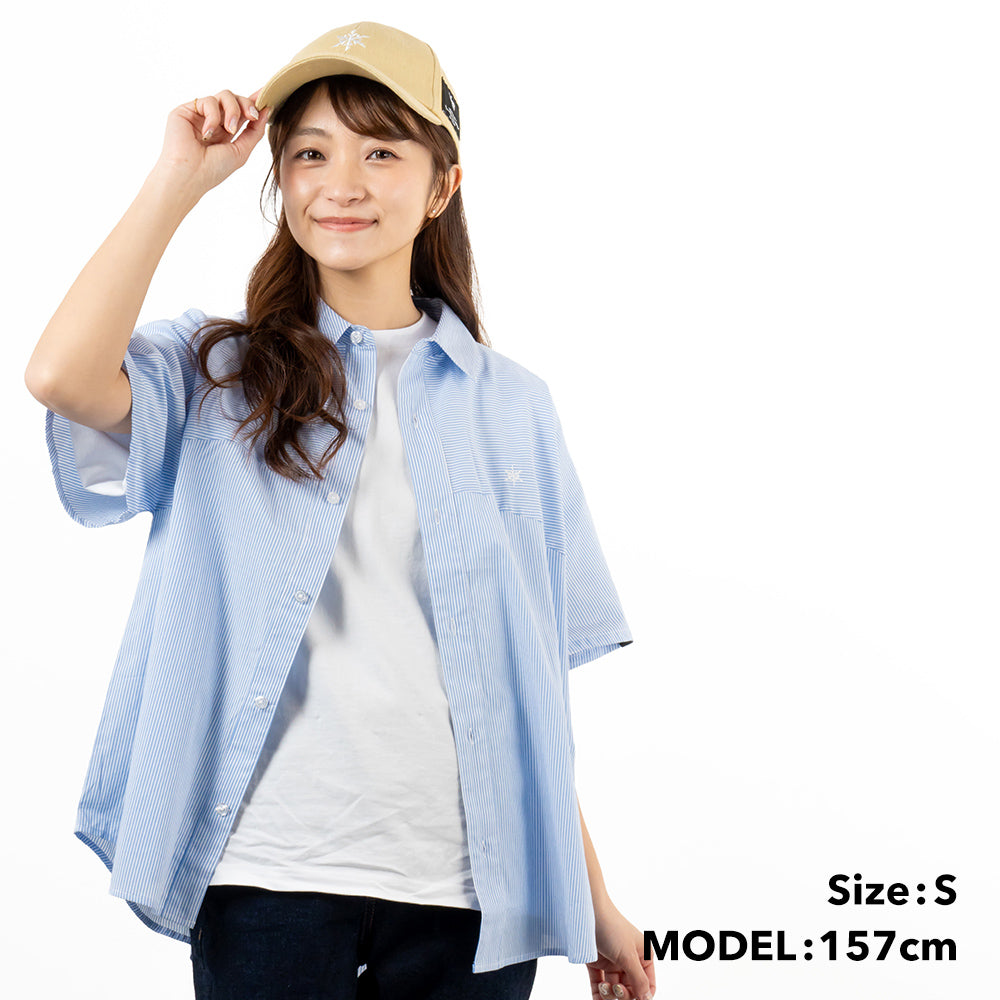 TNOC THE SHIRT BIG SHAPE SHORT SLEEVE STRIPE