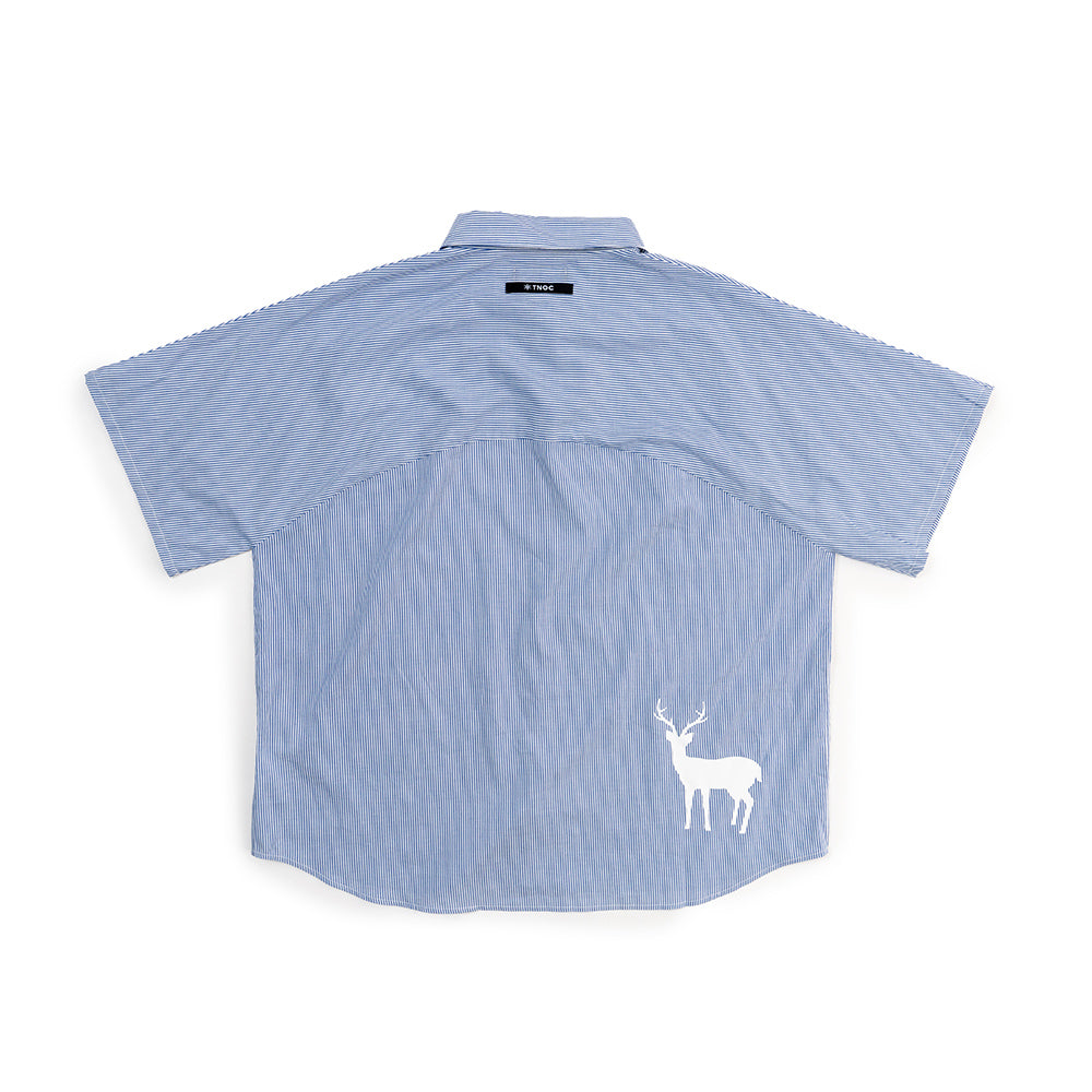 TNOC THE SHIRT BIG SHAPE SHORT SLEEVE STRIPE