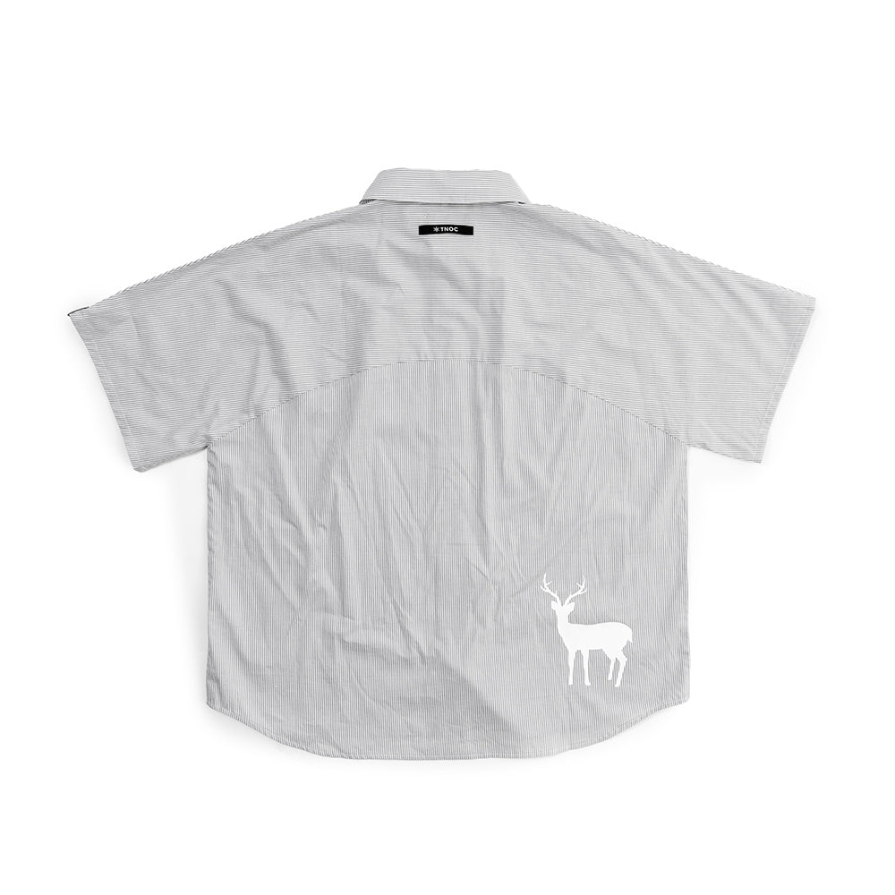 TNOC THE SHIRT BIG SHAPE SHORT SLEEVE STRIPE
