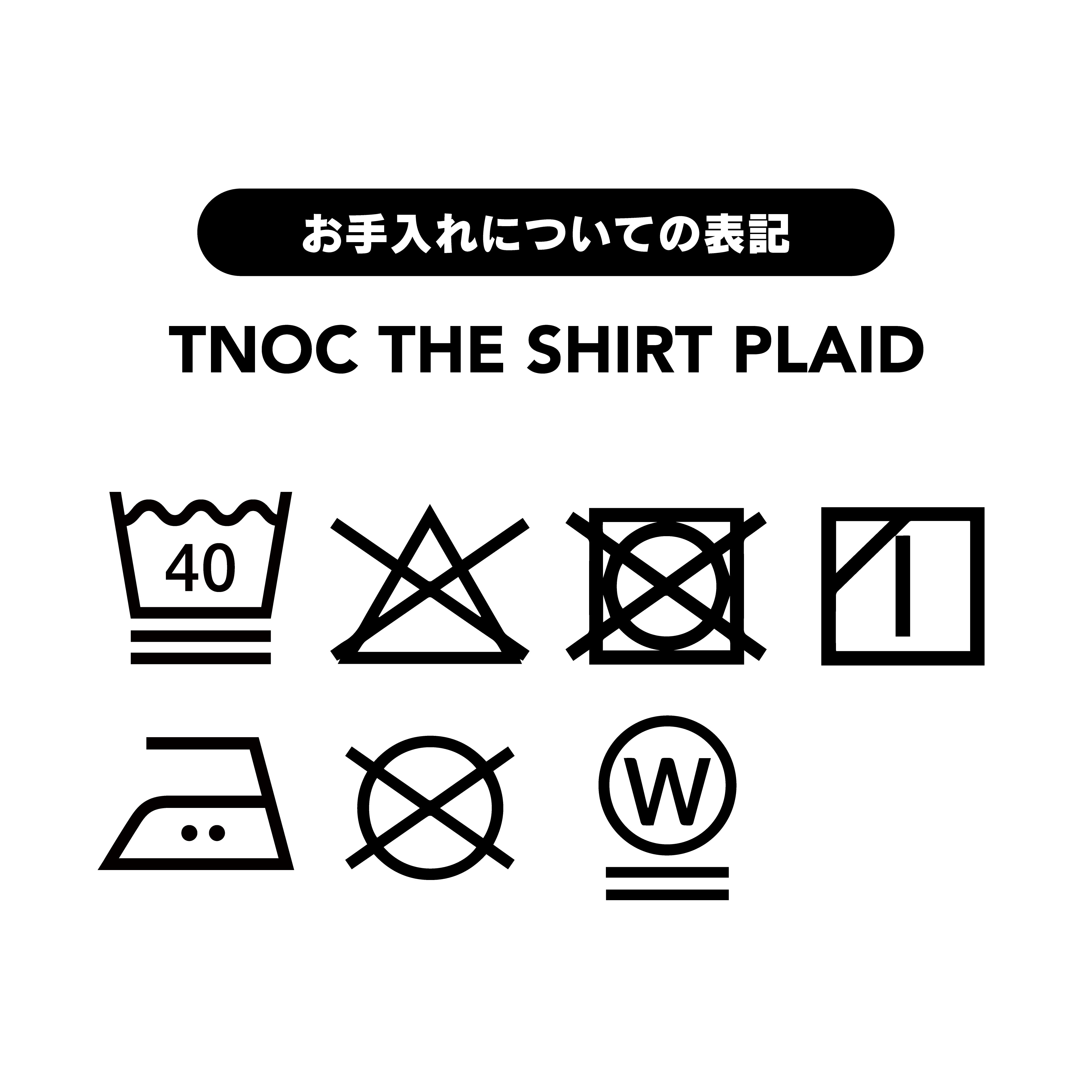 TNOC THE SHIRT PLAID