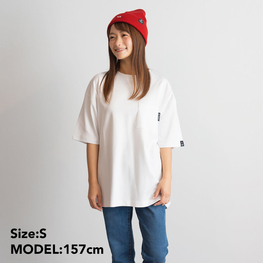 TNOC THE TEE PONTE / WHITE POCKET
