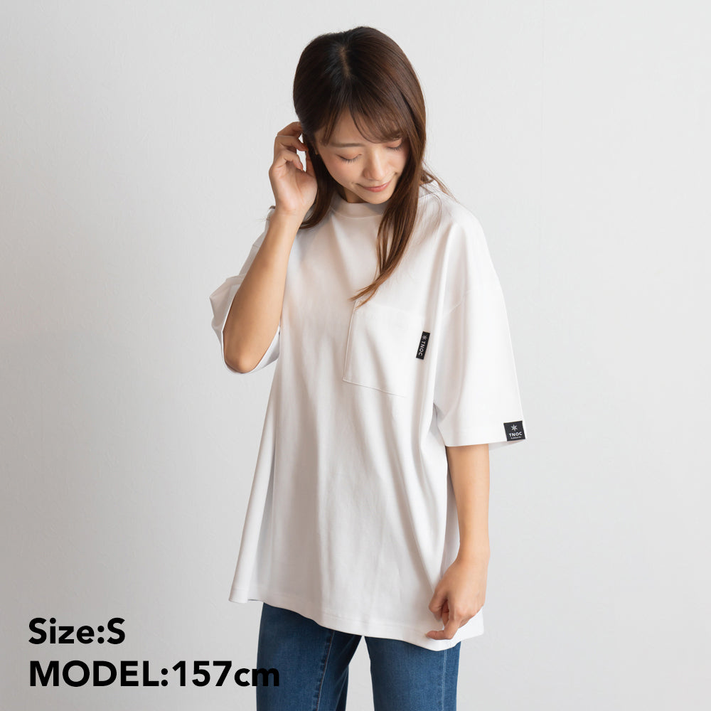 TNOC THE TEE PONTE / WHITE POCKET