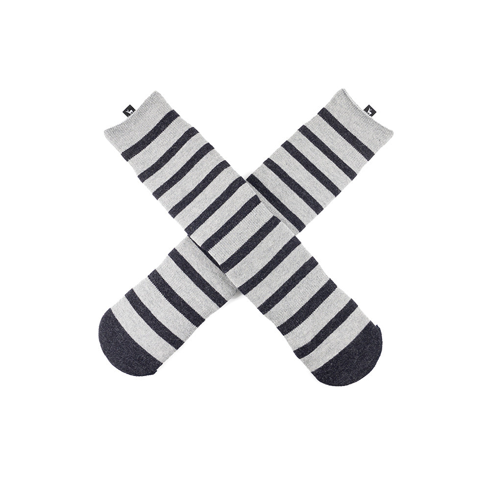 TNOC THE WARM Hi SOCKS STRIPE