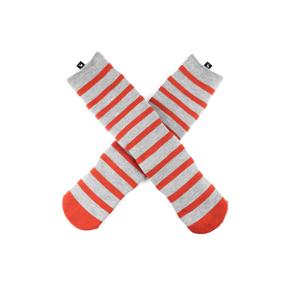 TNOC THE WARM Hi SOCKS STRIPE