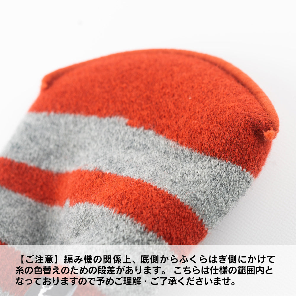 TNOC THE WARM Hi SOCKS STRIPE