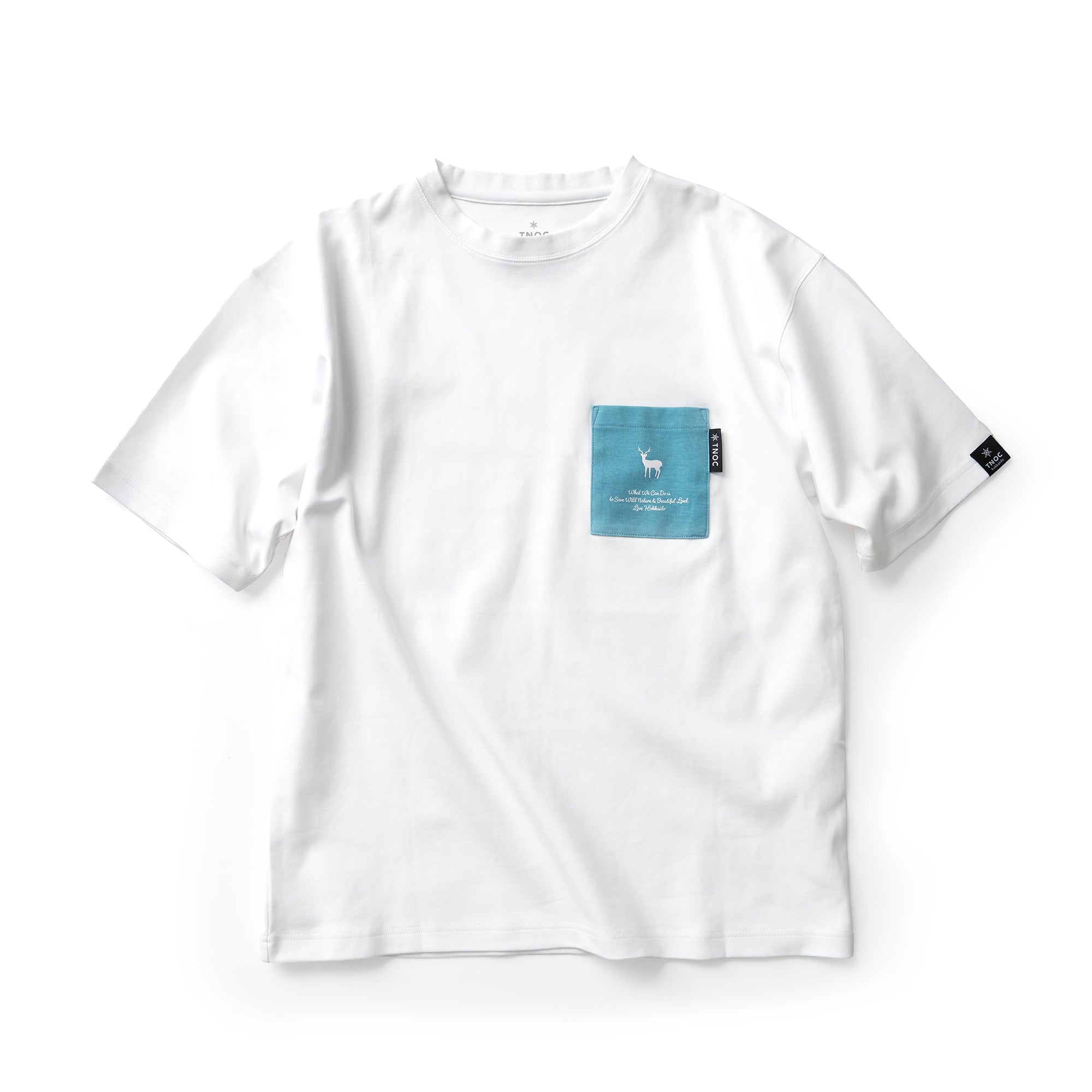 TNOC THE TEE PONTE / SKY BLUE POCKET